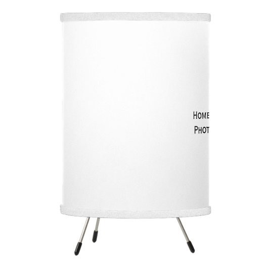 Create Custom Home Office Decor Tripod Photo Lamp (Left)
