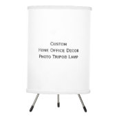 Create Custom Home Office Decor Tripod Photo Lamp (Front)