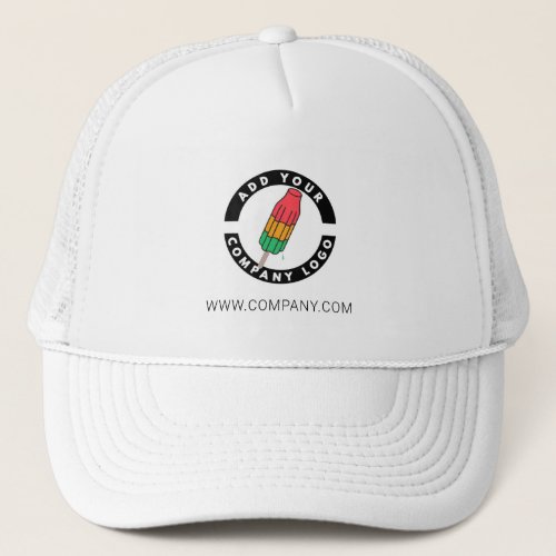 Create Custom Logo Brand Business Employee Swag Trucker Hat