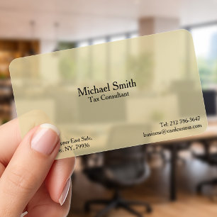 Create Custom Modern Premium Faux Gold Frosted Clear Business Cards