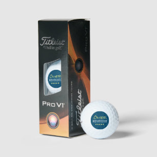 Create Custom Name Best Golfer's Logo Golf Balls
