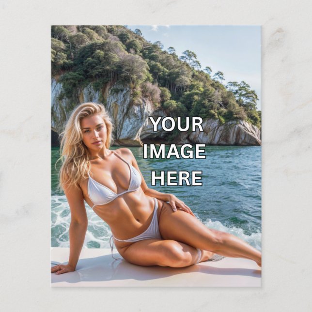 CREATE! 📝 Custom Paper Sheet – Add Image or Text (Front)