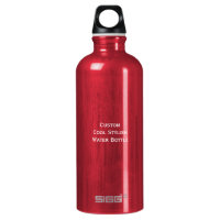 Create Custom Personalized Cool Stylish Aluminum Water Bottle