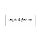 Custom Name Rubber Stamp - Personalized Signature