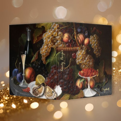 Create Custom Personalized Family Recipes Cookbook 3 Ring Binder