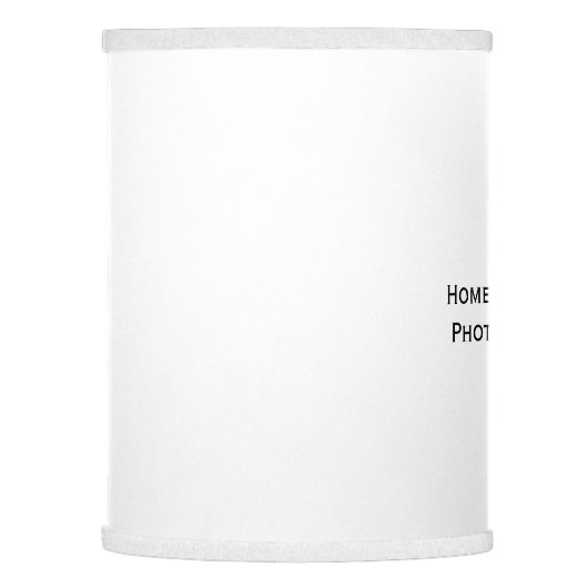 Create Custom Personalized Home Office Decor Photo Lamp Shade (Left)