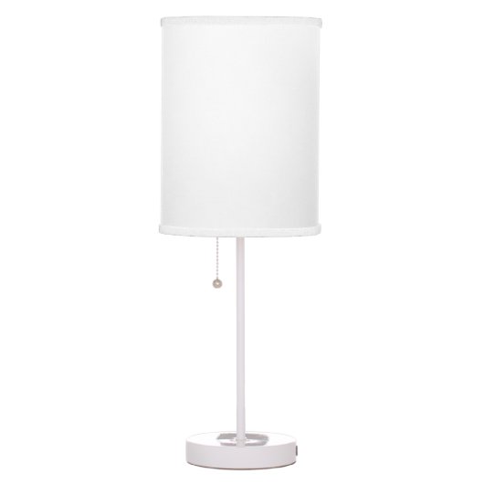 Create Custom Personalized Home Office Decor Photo Table Lamp (Right)