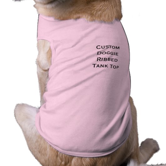 Create Custom Personalized Photo Dog Doggie TShirt (Back)