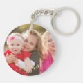 Create Custom Personalized Photo Keychain Keyring | Zazzle