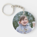 Create Custom Personalized Photo Keychain Keyring | Zazzle