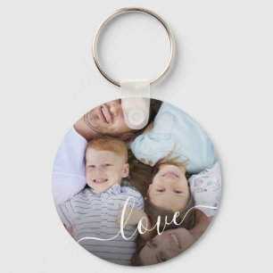 Create Custom Personalized Photo Round Keyring