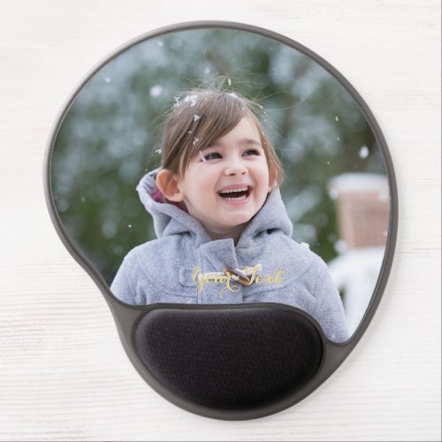 Create Custom Personalized Photo Text Ergonomic Gel Mouse Pad