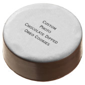 Create Custom Photo Chocolate Dipped Oreo Cookies (Angled)