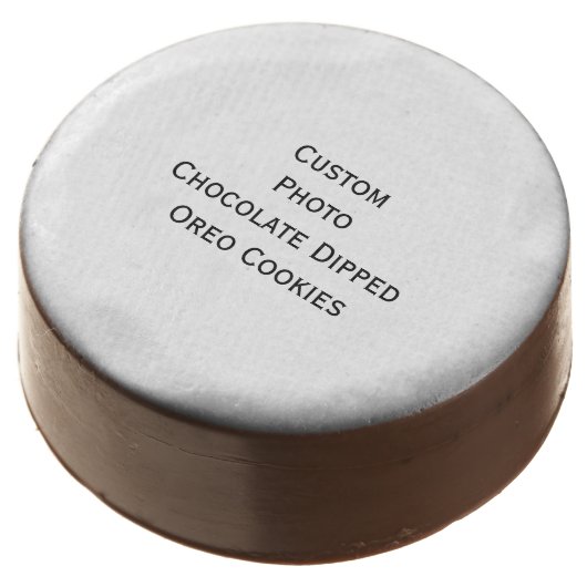 Create Custom Photo Chocolate Dipped Oreo Cookies (Angled)