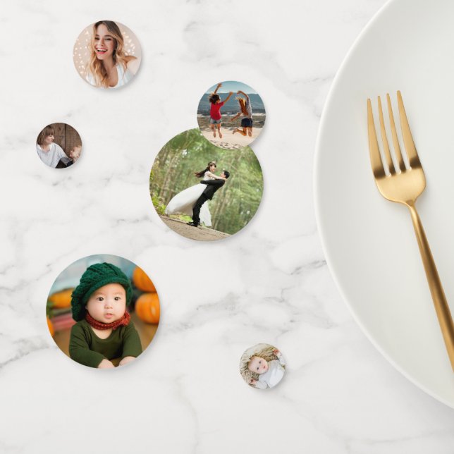 Create Custom Photo Confetti (Group)