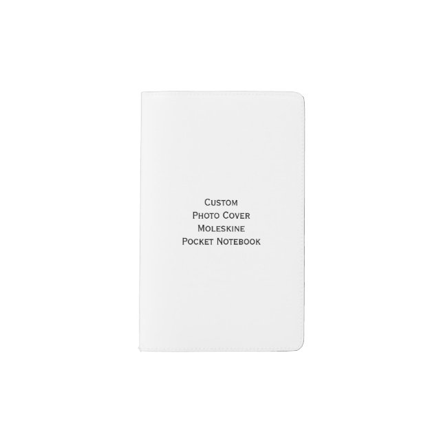 Create Custom Photo Cover Moleskin Pocket Notebook (Front)