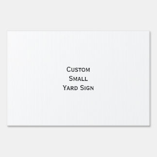 Create Custom Photo Lawn Yard Sign - Small Size