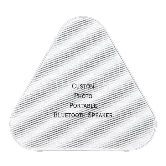 Create Custom Photo Portable Bluetooth Speaker (Front)