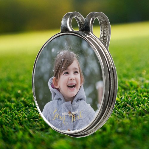 Create Custom Photo Text Magnetic Ball Marker and Golf Hat Clip