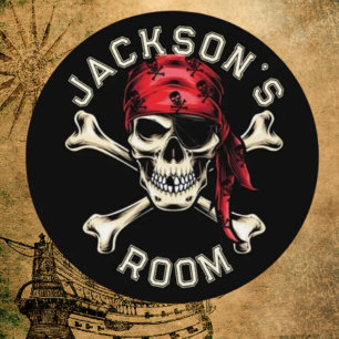 Create Custom Pirate Cross Bones Sign