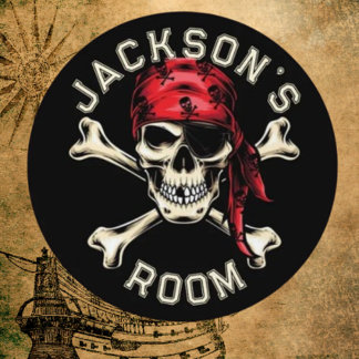 Create Custom Pirate Cross Bones Sign