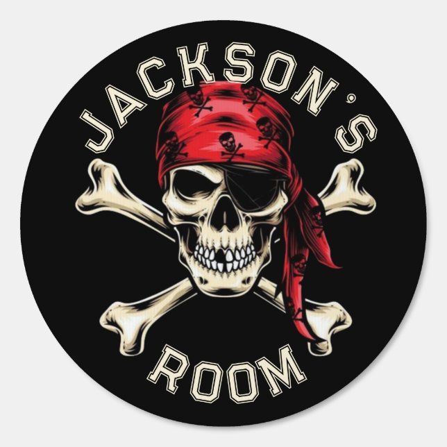 Create Custom Pirate Cross Bones Sign (Front)