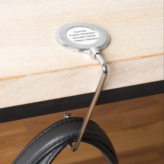 Create Custom Purse Handbag Holder Table Hanger Zazzle Create Custom Purse Handbag Holder Table Hanger