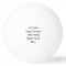 Create Custom Table Tennis / Beer / Ping Pong Ball