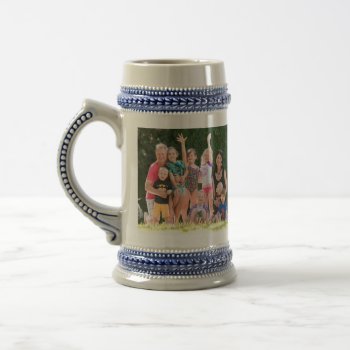 Create Custom Vintage Style Beer Stein Photo Mug by iCoolCreate at Zazzle