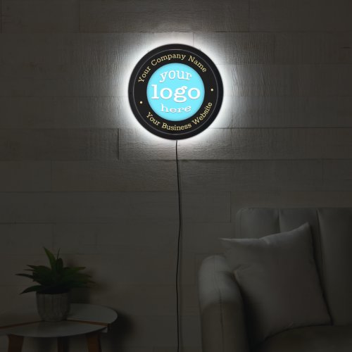 Create Custom Vlogger Business Company Logo Indoor LED Sign