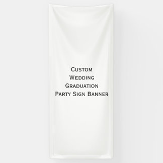 Create Custom Wedding Graduation Party Sign Banner