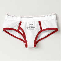 Create Custom Womens Cotton Spandex Panty Briefs