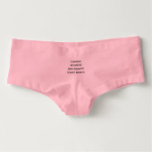 Create Custom Womens Cute Boy Shorts Panty Briefs (Front)