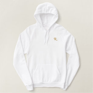 Zazzle Men's Create Custom Embroidered Monogram Sweatshirt