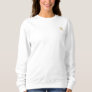 Create Custom Womens Gold Monogram Crewneck Embroidered Sweatshirt