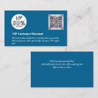 Create Customer VIP Discount Packaging QR Codes