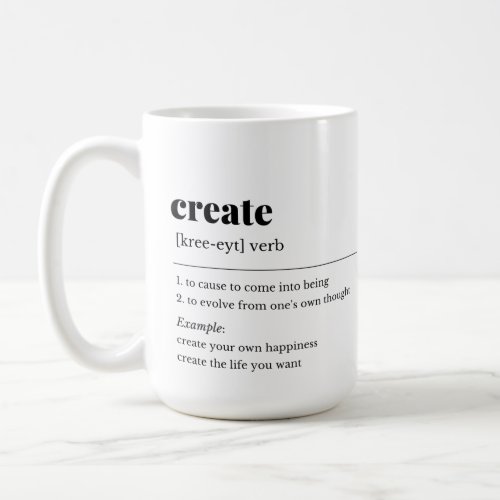 Create Definition Mug