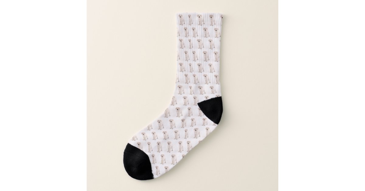 Create Dog Photo Pattern Socks Zazzle