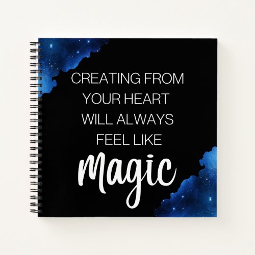 Create From Your Heart Notebook