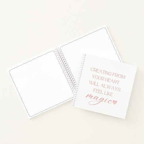 Create From Your Heart Sketch Book 