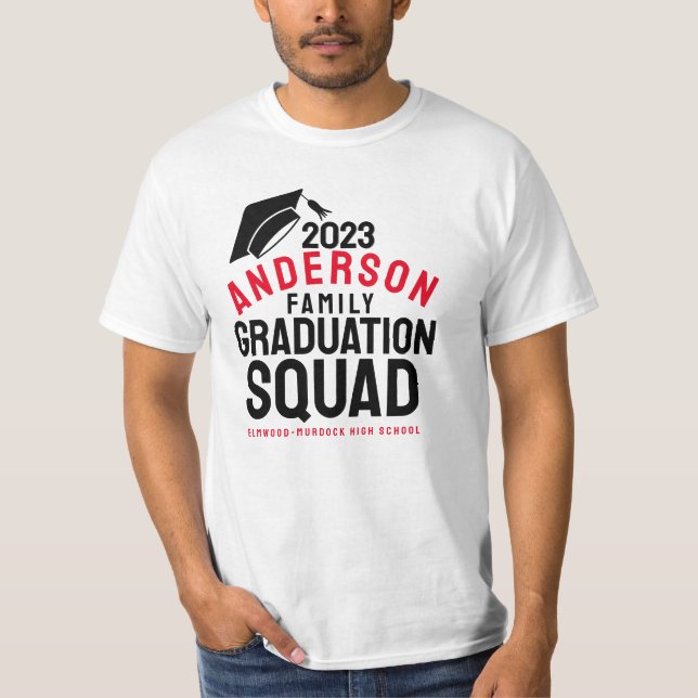 Create Graduation Shirts for Family  (Front)