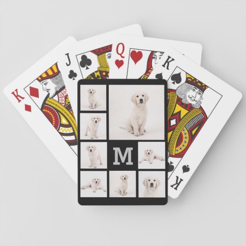 Create Instagram Photo Family Dog Cat Photos Poker Cards