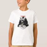 Create kids' contrast trim tee