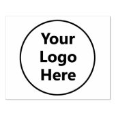 Create Large Business Stamp Your Logo Here Upload | Zazzle