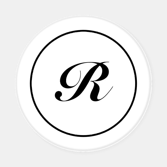 Create Monogram Initials Coaster Set (Single)