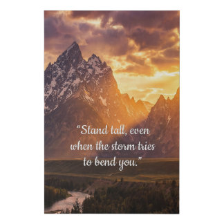 Create nature landscape canvas prints motivational