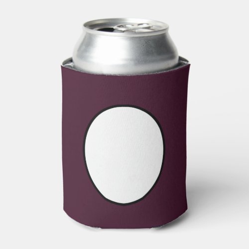 Create own Aubergine Personalised Can Cooler