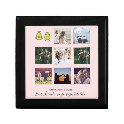 Create Own BFF Photo Collage gifts _ Vegan Avocado Gift Box