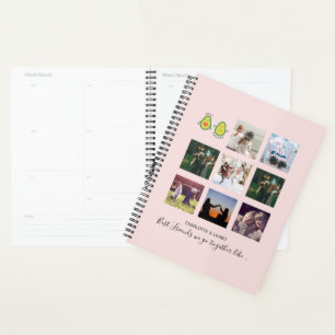 Create Own BFF Photo Collage gifts - Vegan Avocado Planner