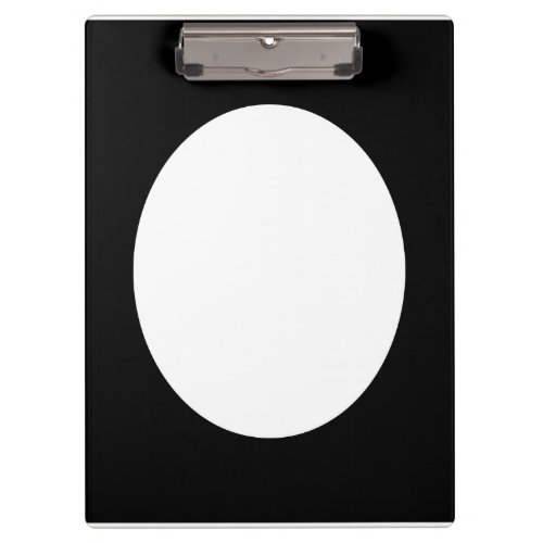 Create Own Black Personalised Clipboard